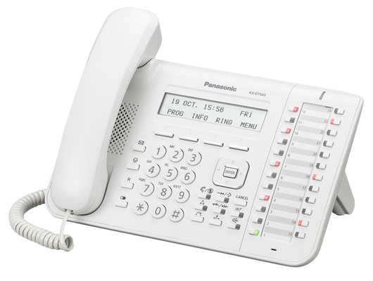 Skaitmeninis sisteminis telefonas Panasonic KX-DT543X