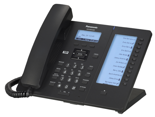 SIP telefonas Panasonic KX-HDV230NEB