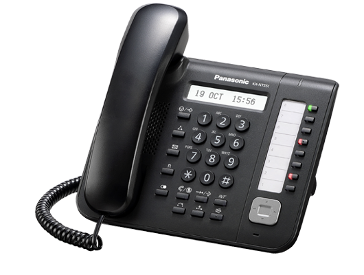 Sisteminis IP telefonai Panasonic KX-NT551X