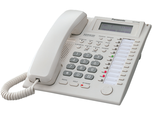 Analoginis sisteminis telefonas Panasonic KX-T7735CE