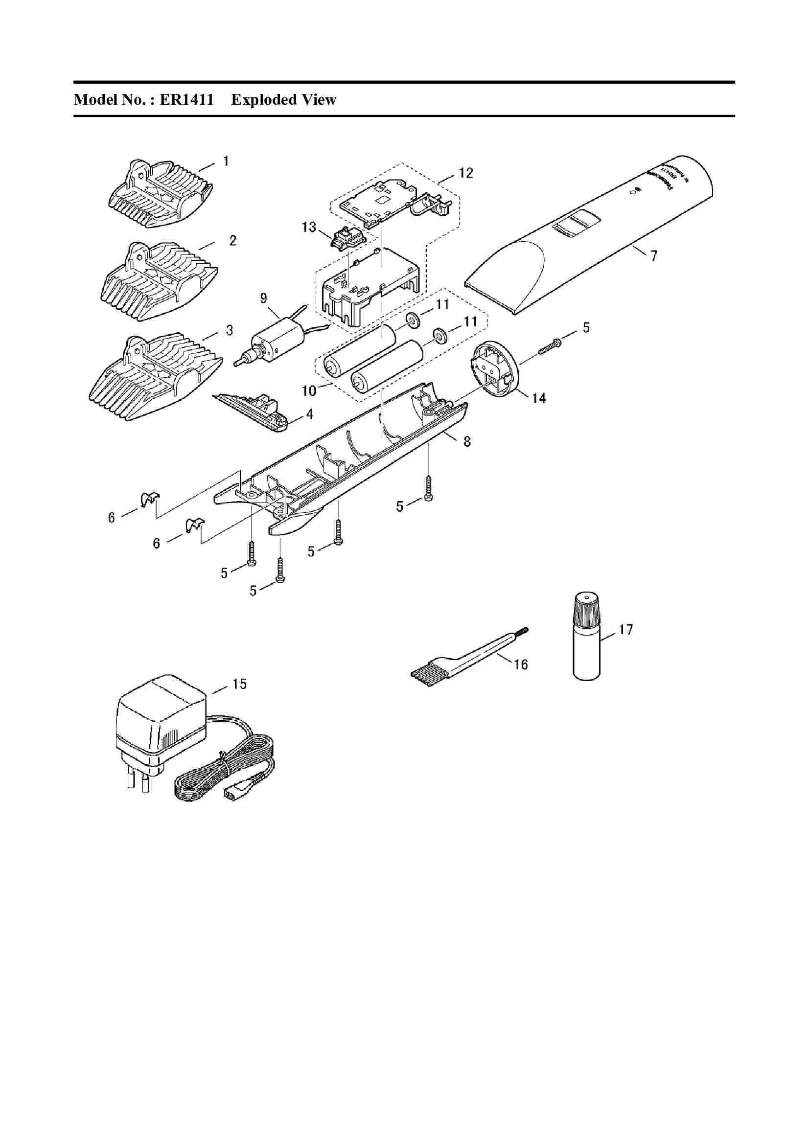 ER-1411: Exploded View