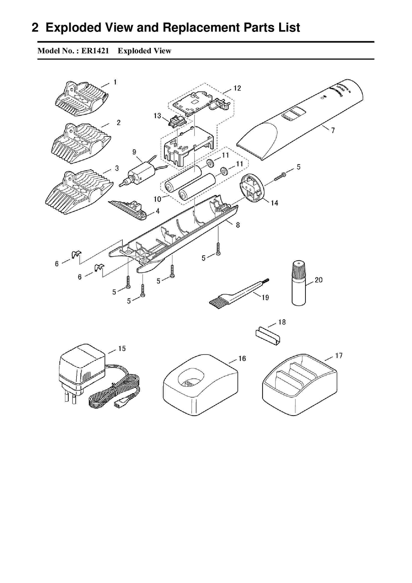 ER-1421: Exploded View