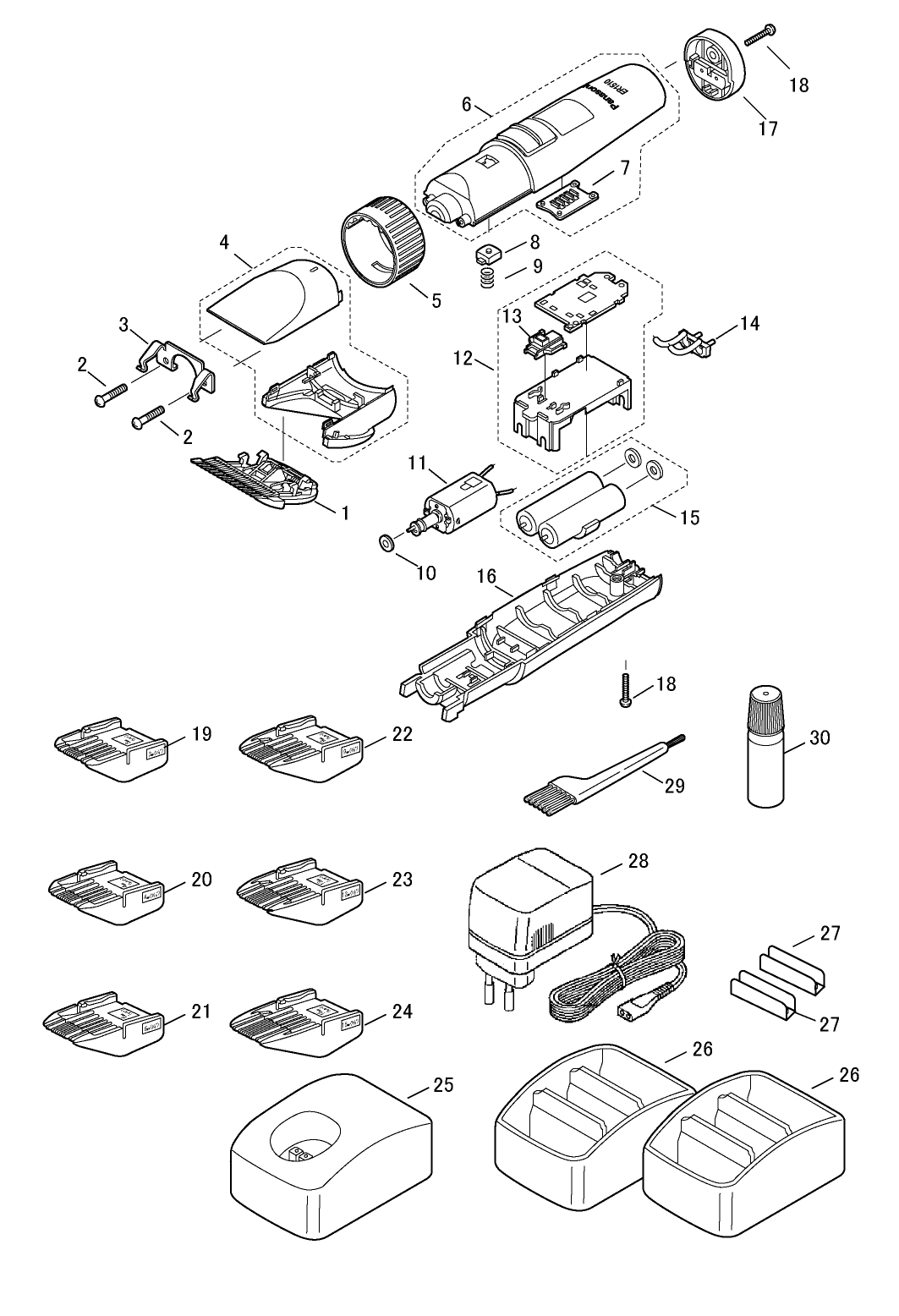 ER-1510: Exploded View