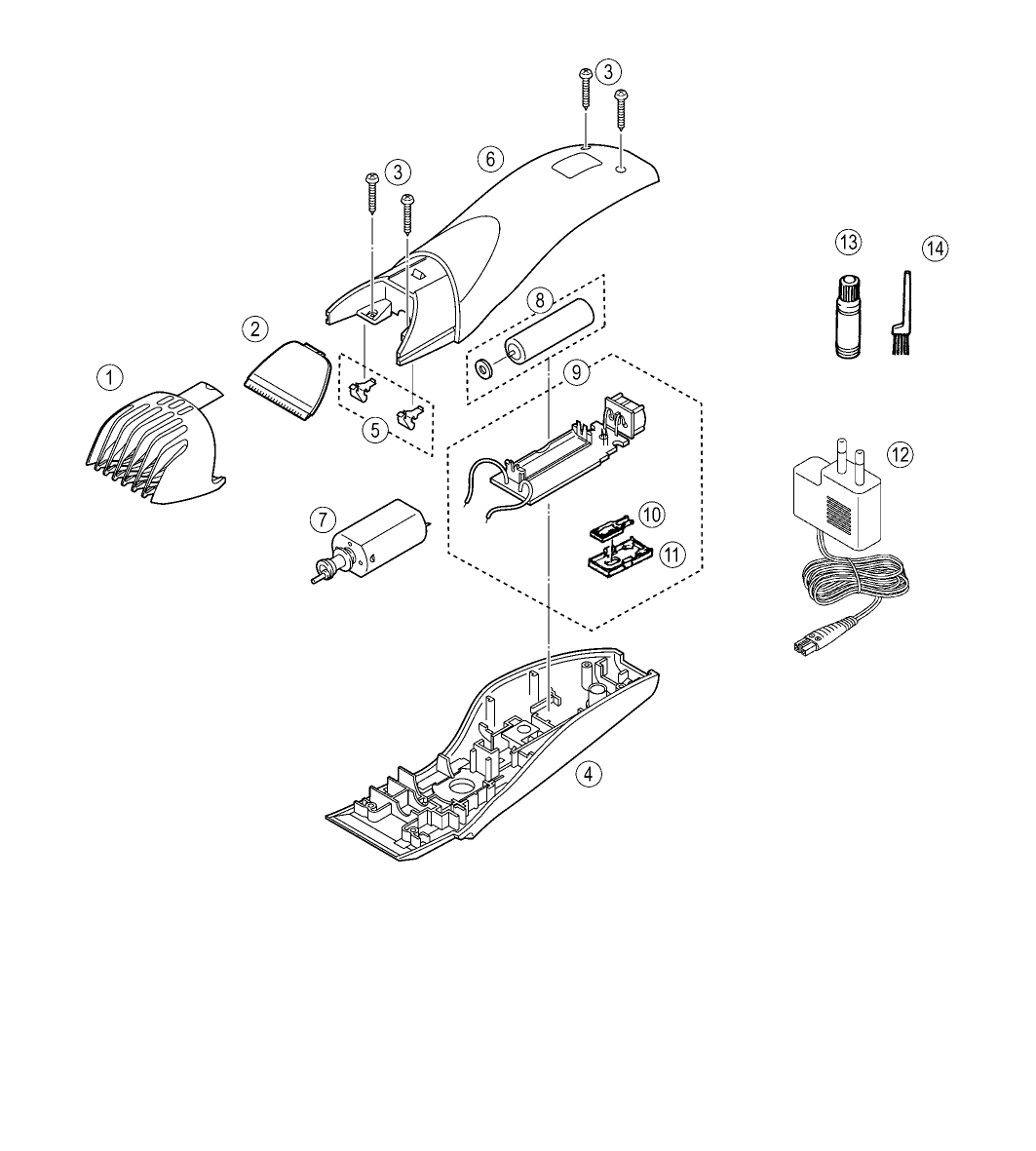 ER-2061: Exploded View