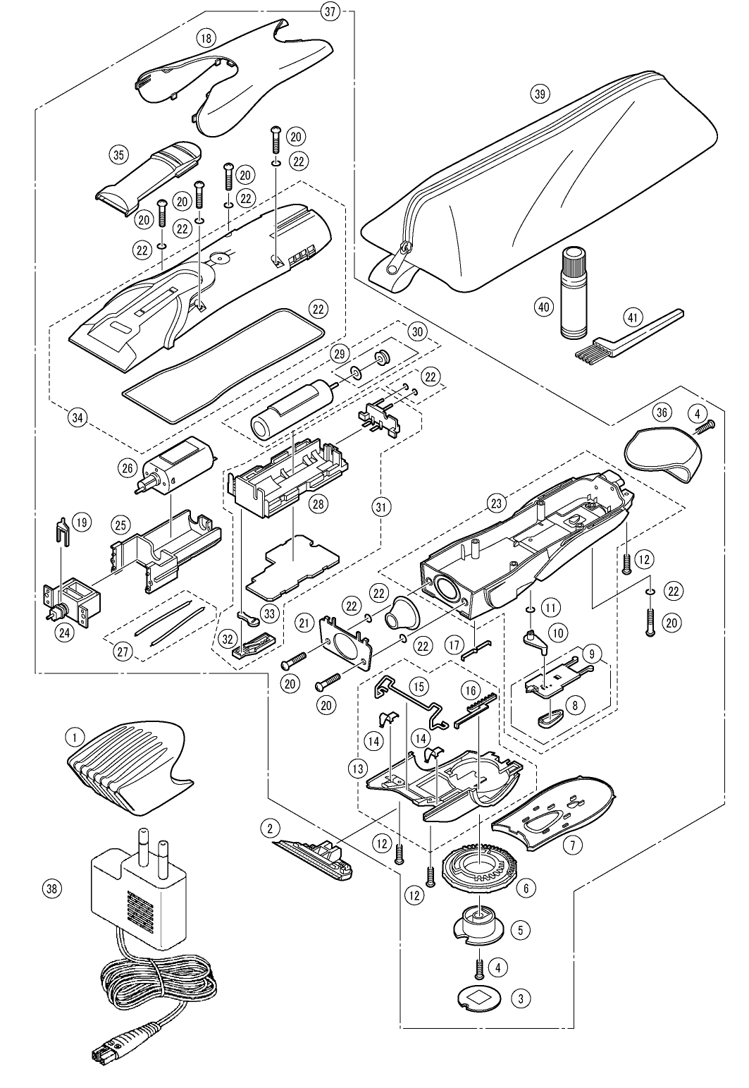 ER-2201: Exploded View