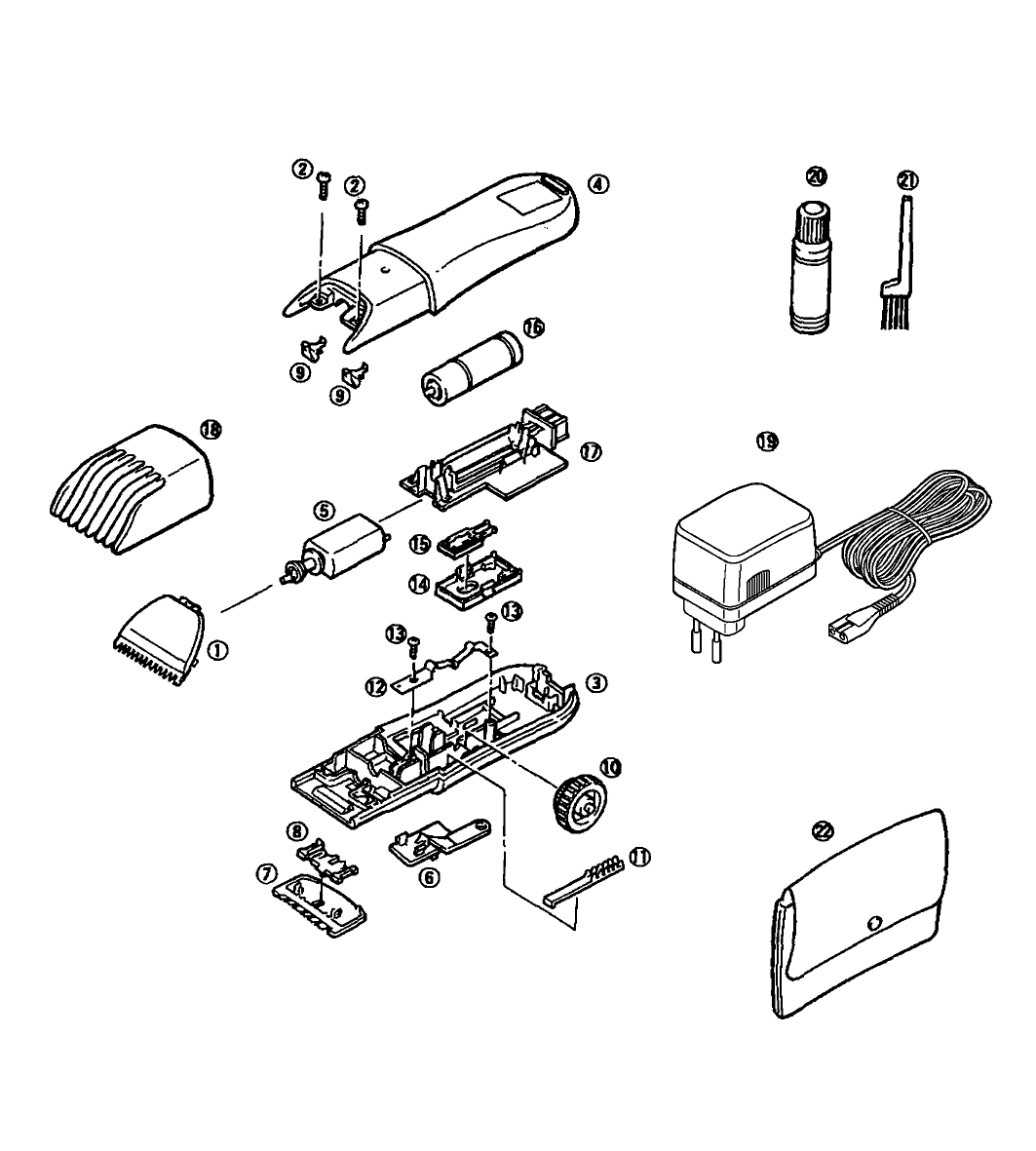 ER-2301: Exploded View