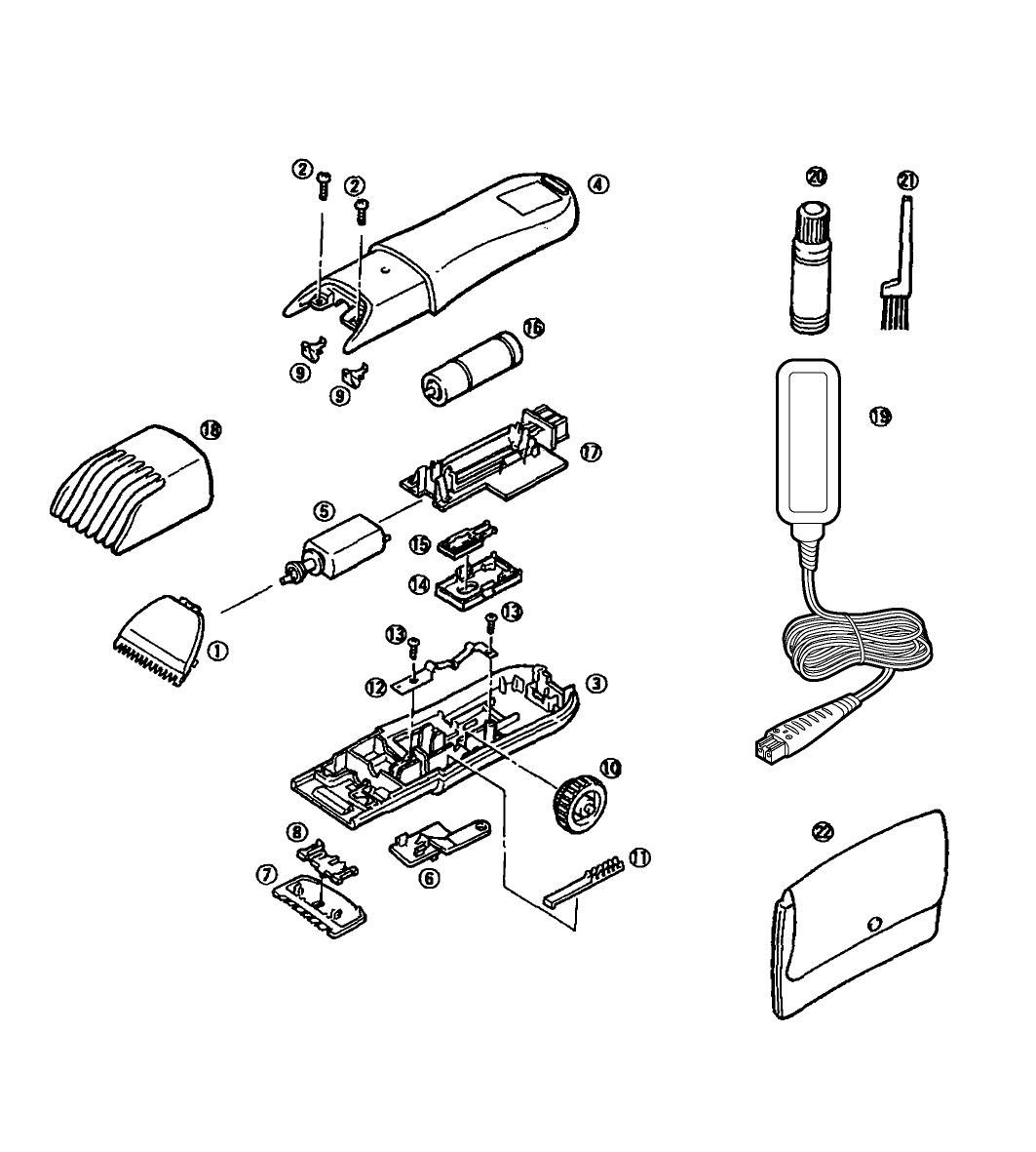 ER-2302: Exploded View