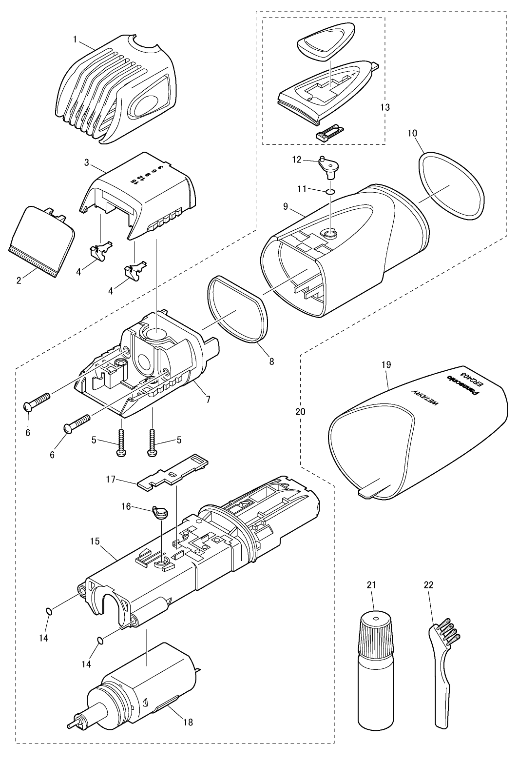 ER-2403: Exploded View