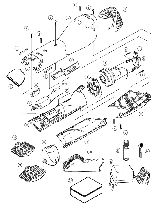 ER-510: Exploded View