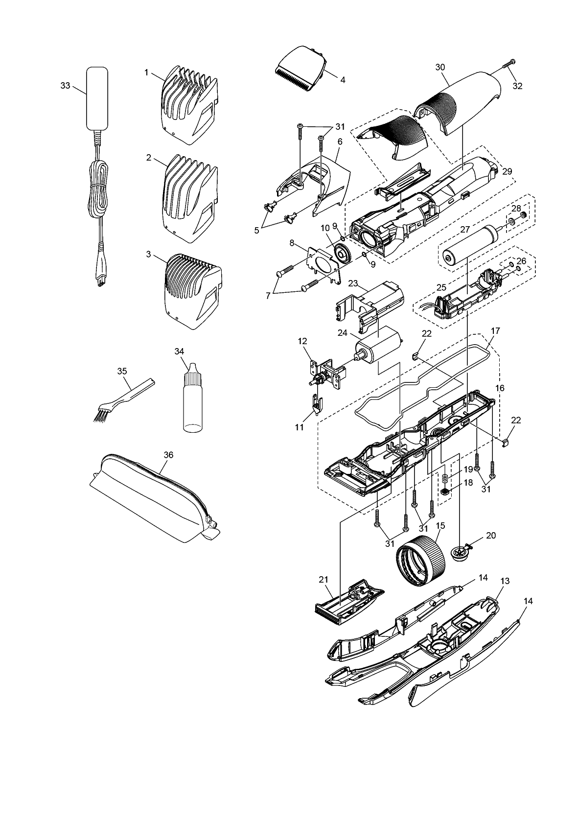 ER-GB80: Exploded View