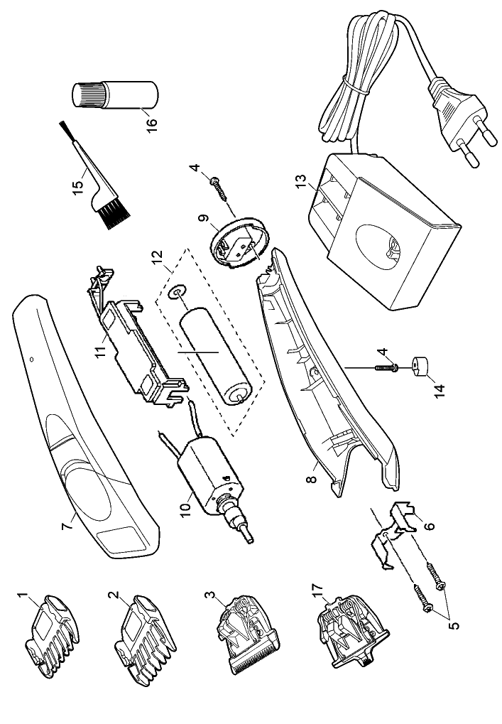 ER-GP22: Exploded View