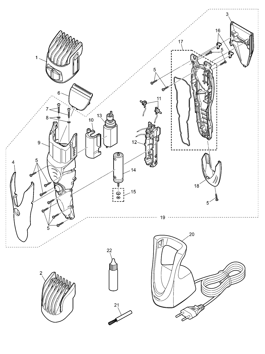 ER-GS60: Exploded View