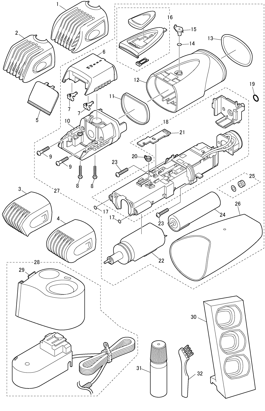 ER-GY10: Exploded View