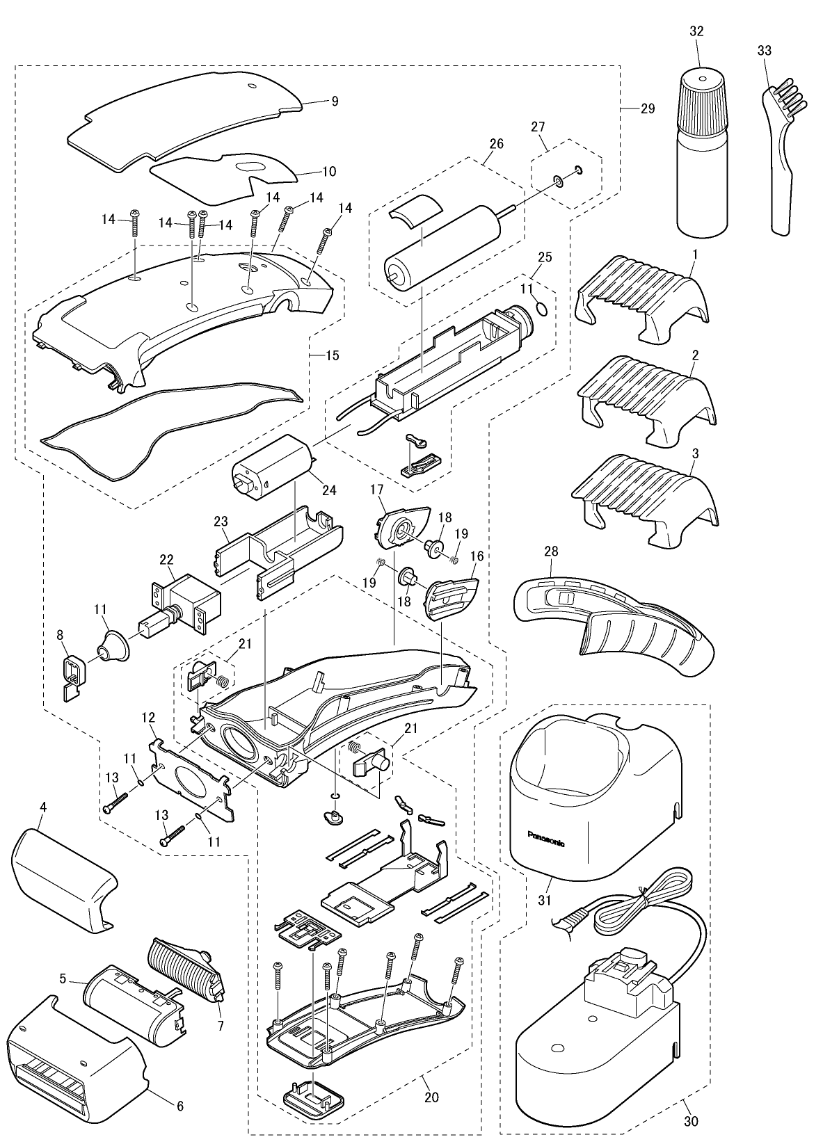 ER-GY30: Exploded View
