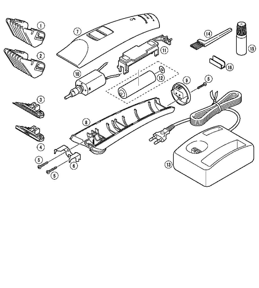 ER-PA11: Exploded View