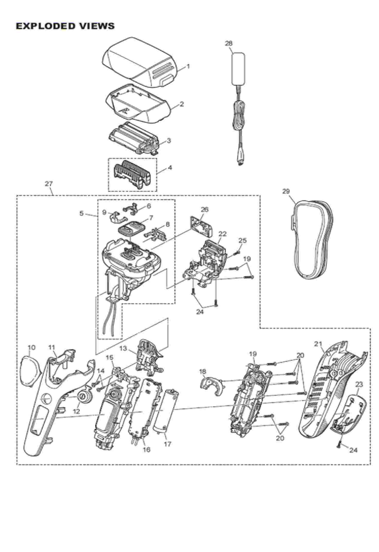 ES-LV6: Exploded View