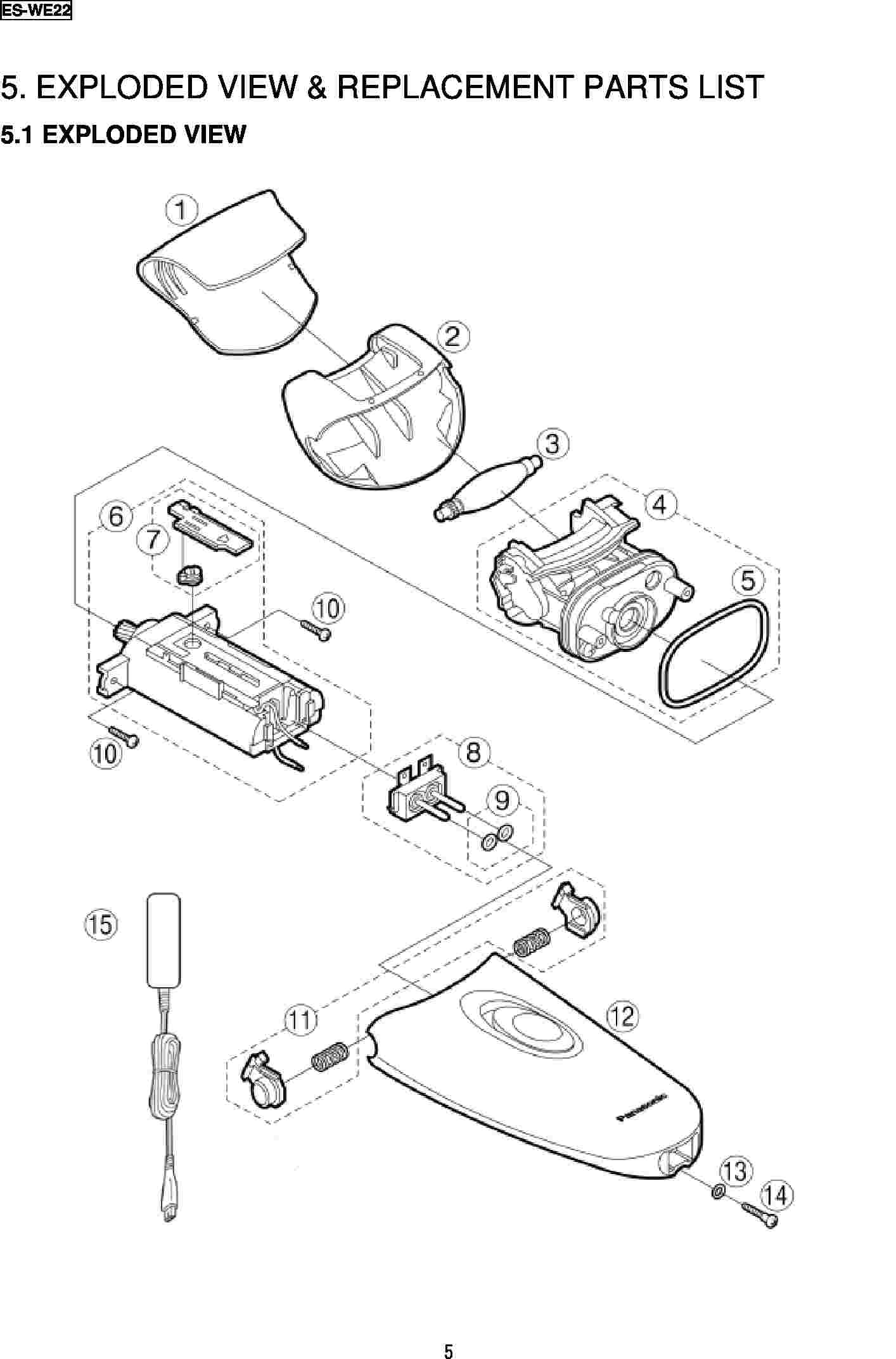 ES-WE22: Exploded View