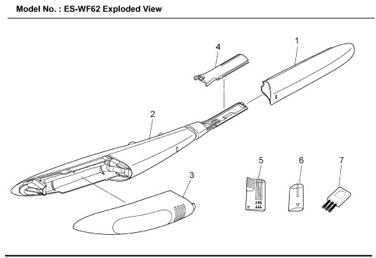 ES-WF62: Exploded View