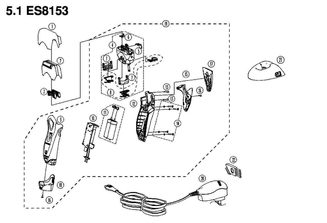 ES-8153Z3: Exploded View