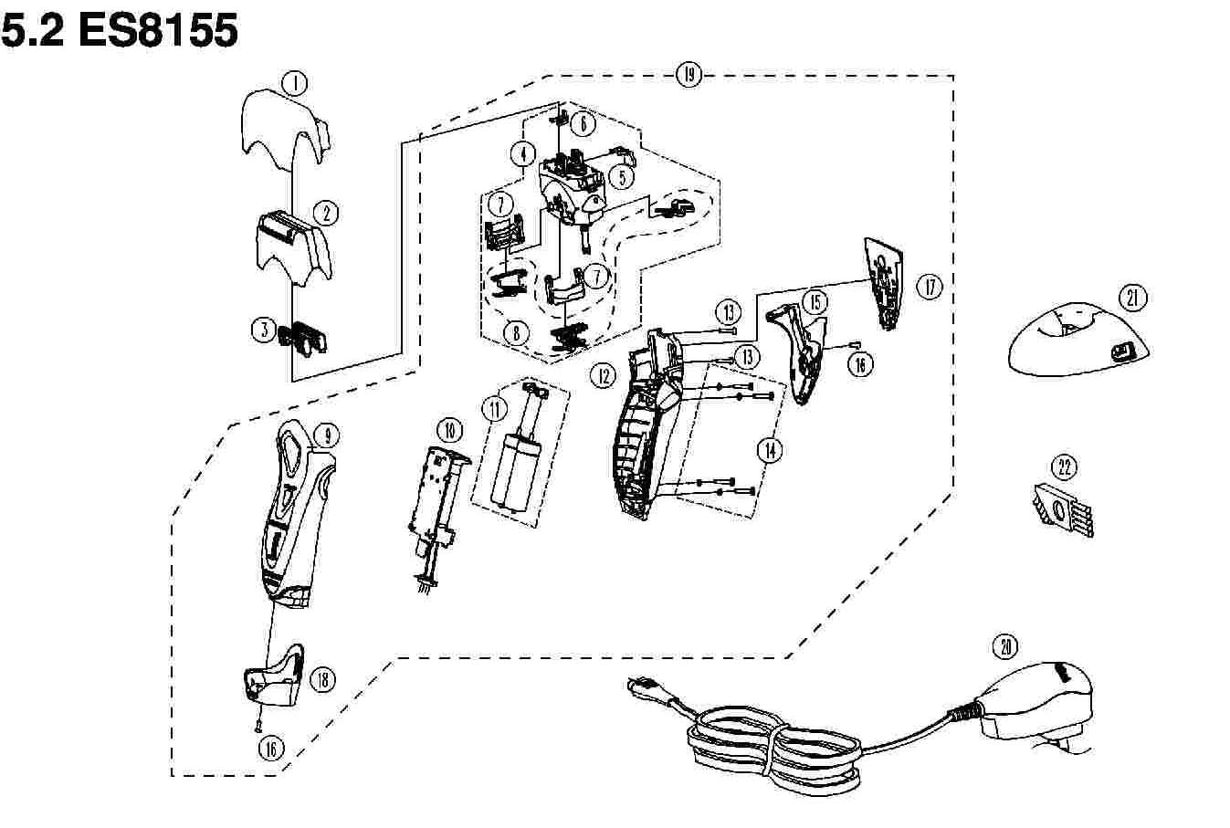 ES-8155: Exploded View