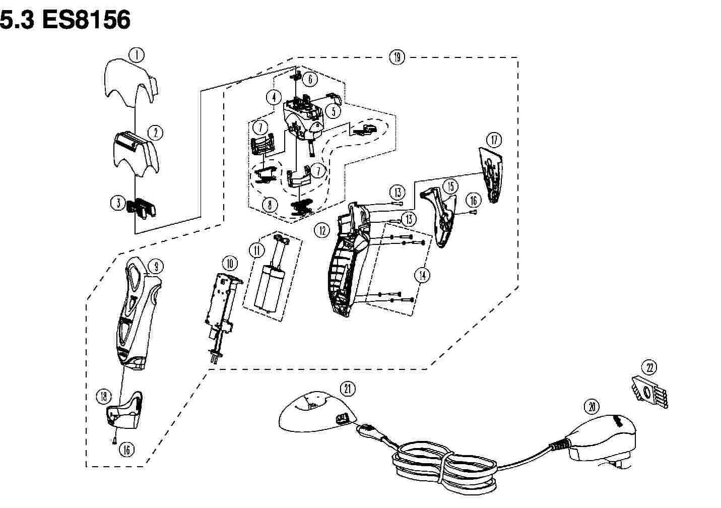 ES-8156: Exploded View