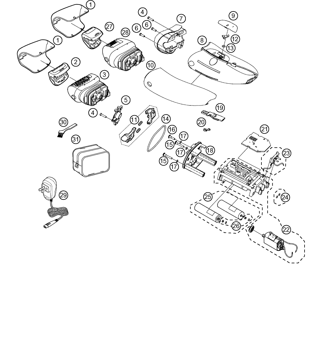 ES-2054: Exploded View