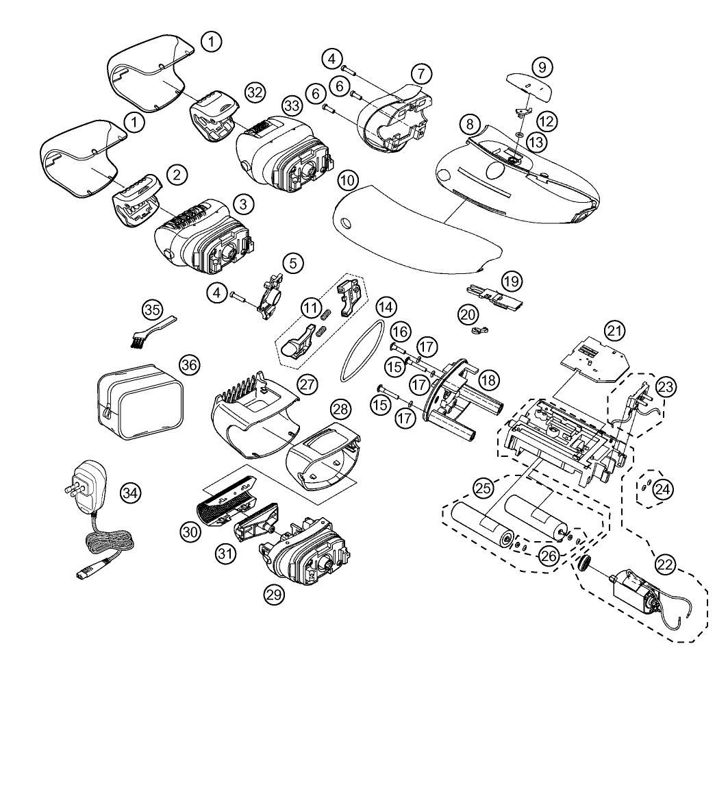 ES-2057: Exploded View