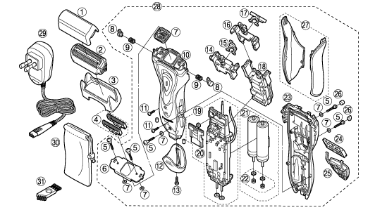 ES-7026: Exploded View