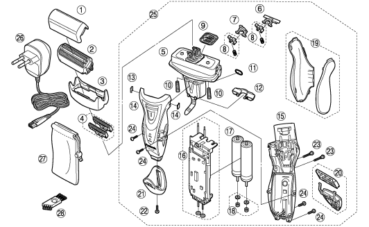 ES-7036: Exploded View