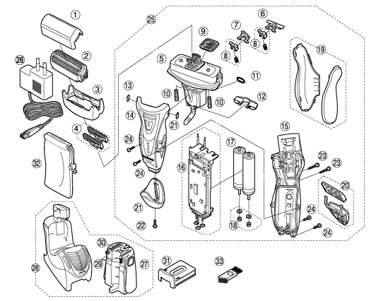 ES-7058: Exploded View