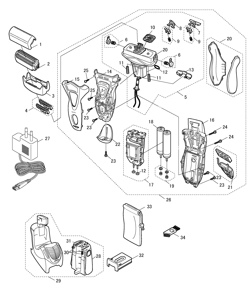 ES-7109: Exploded View