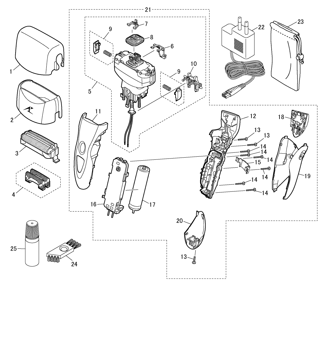 ES-8101: Exploded View