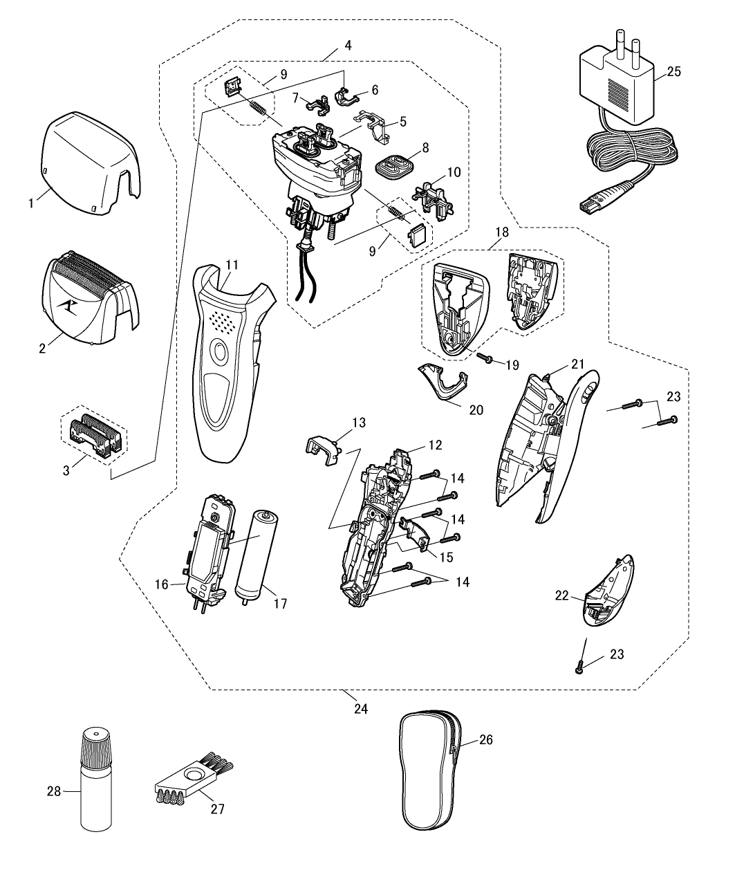 ES-8241: Exploded View