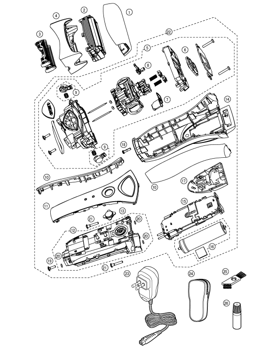 ES-8815: Exploded View