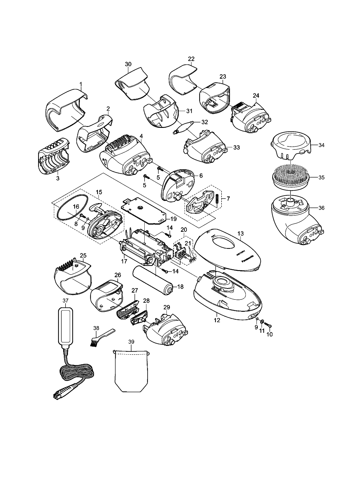 ES-ED94: Exploded View