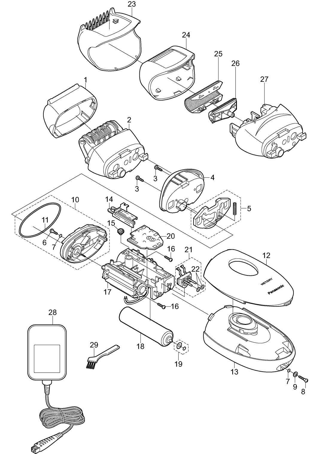 ES-EU20: Exploded View