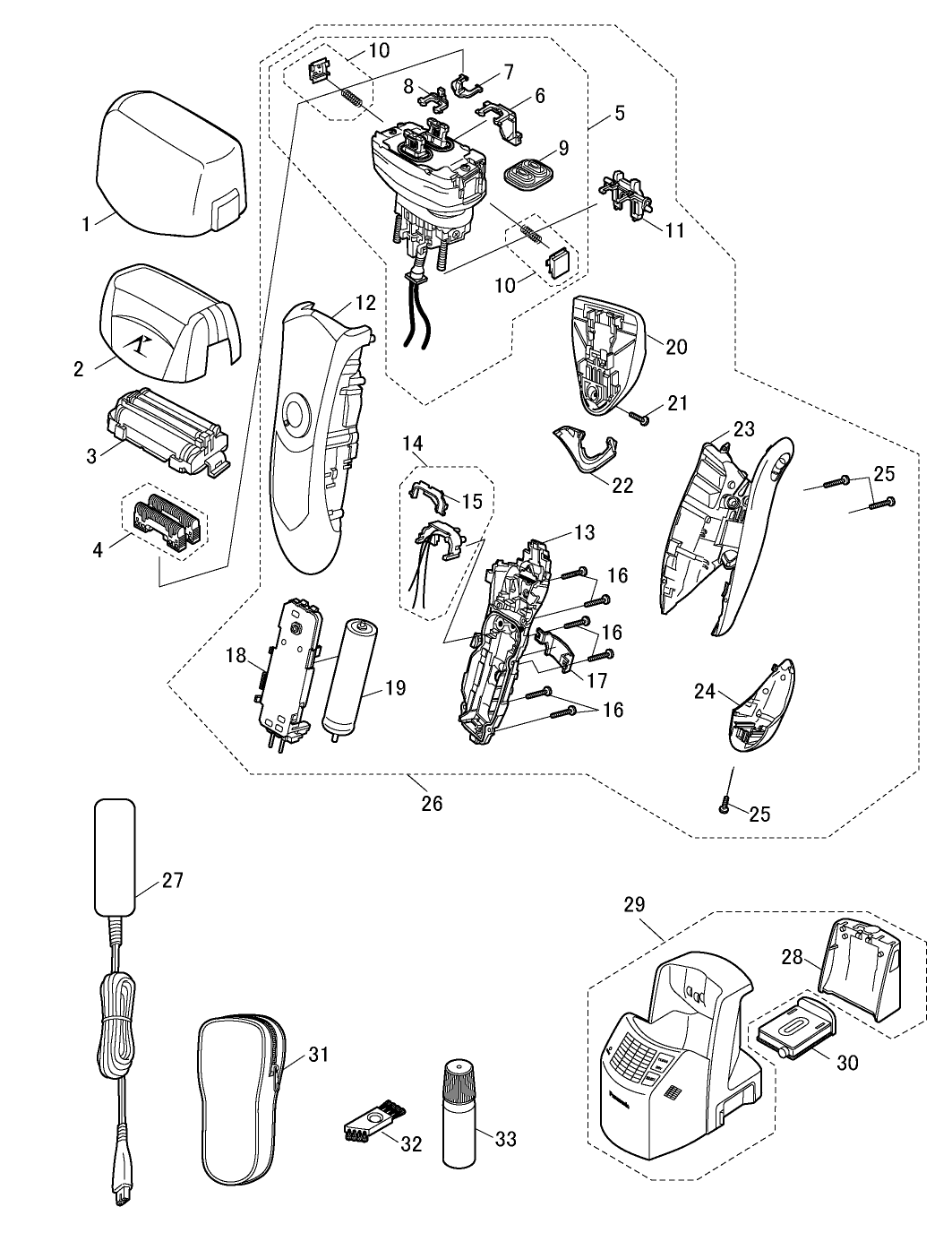 ES-LF71: Exploded View