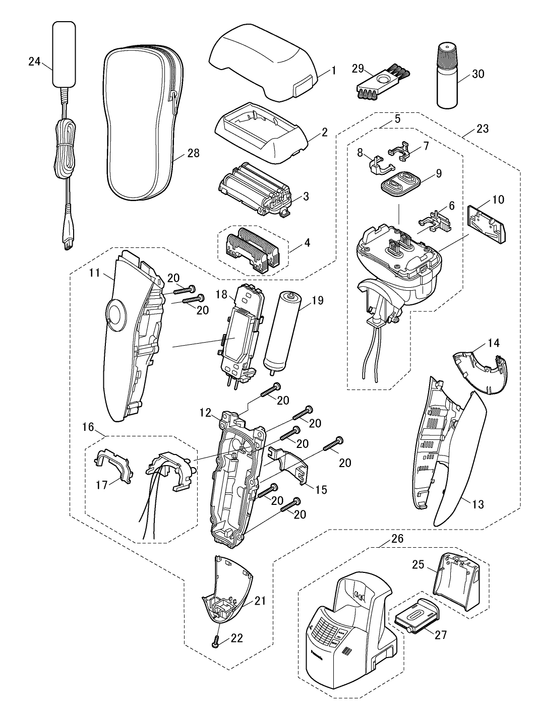 ES-LV81: Exploded View