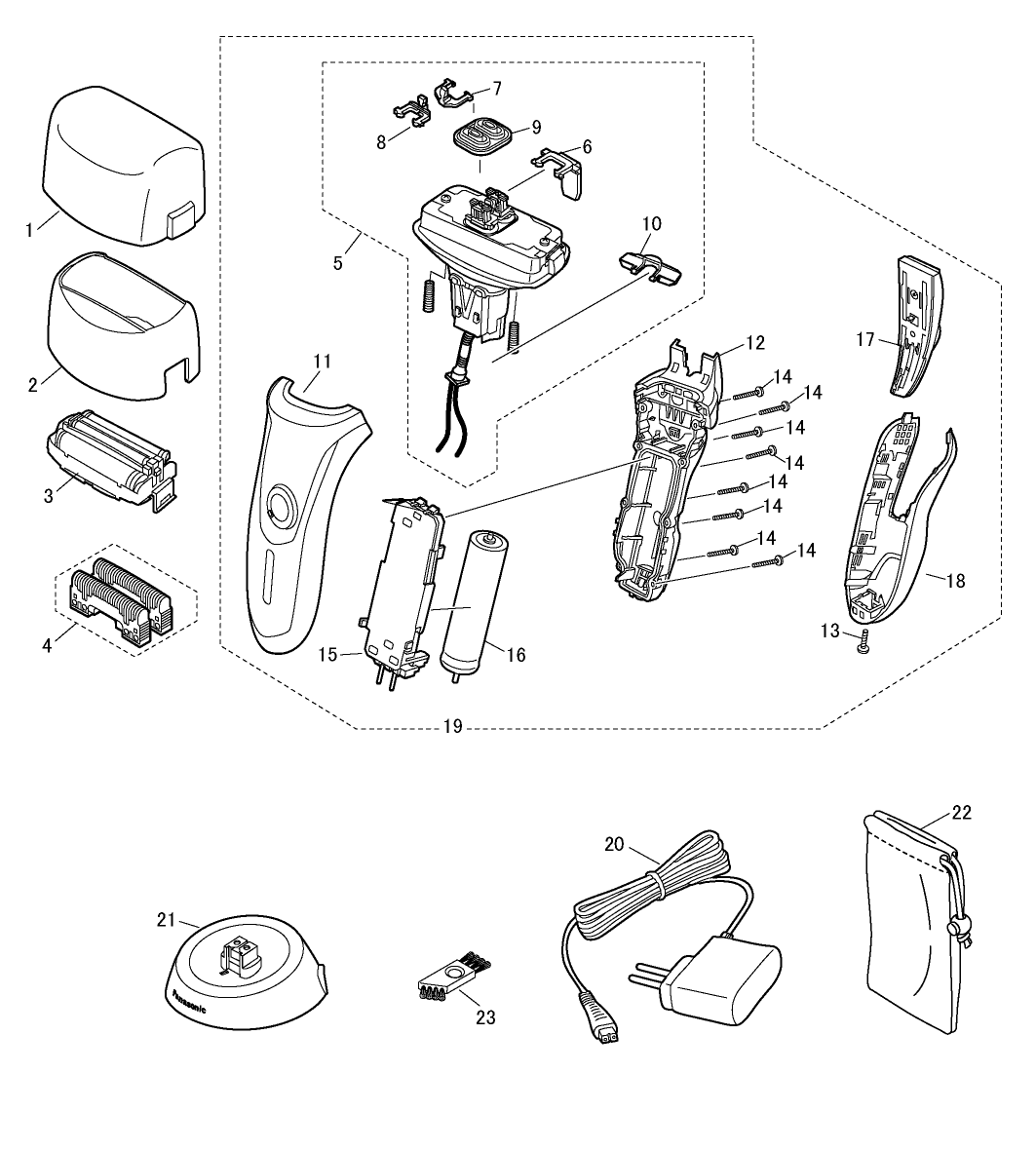 ES-RF41: Exploded View