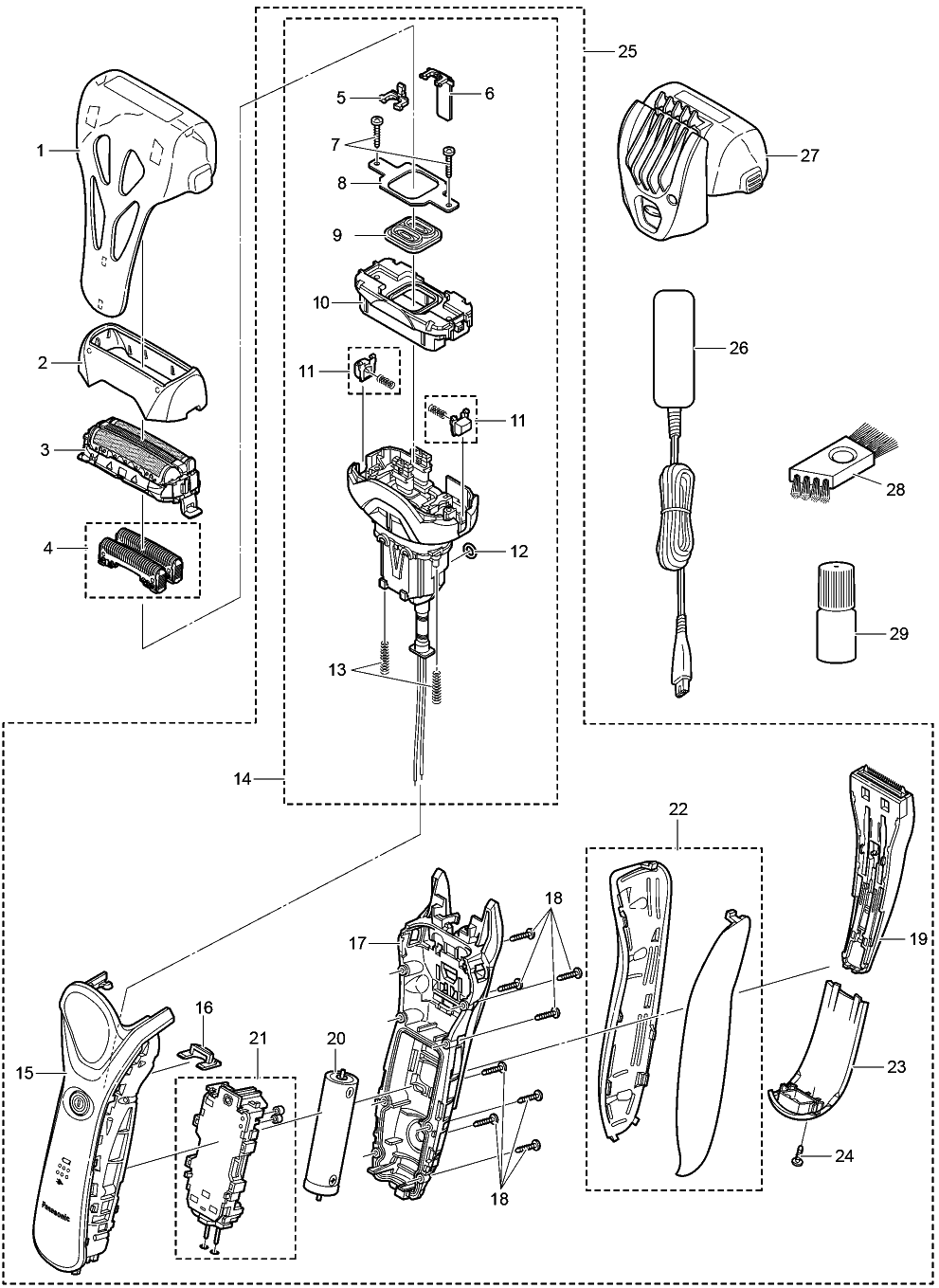 ES-RT47: Exploded View