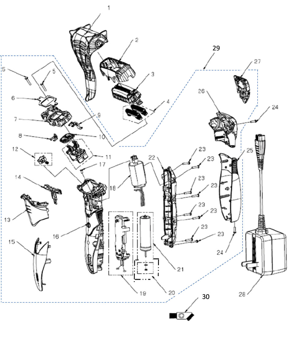 ES-SL33: Exploded View