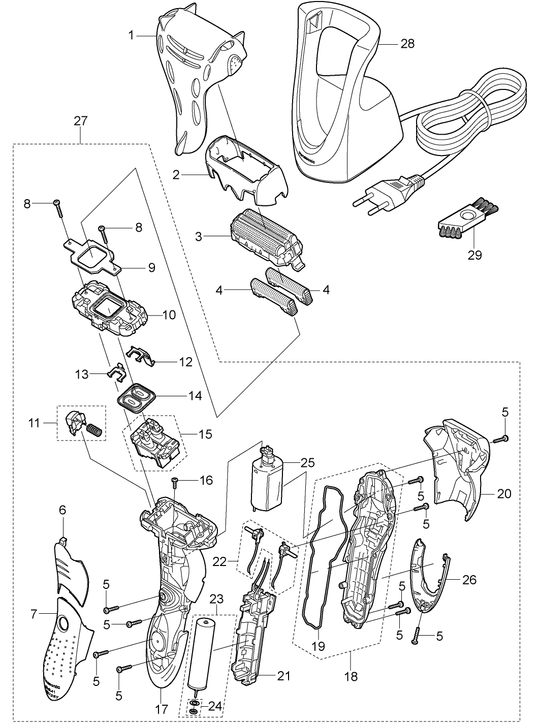 ES-SL41: Exploded View