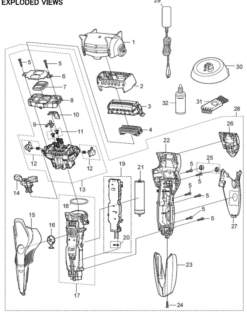 ES-ST3: Exploded View