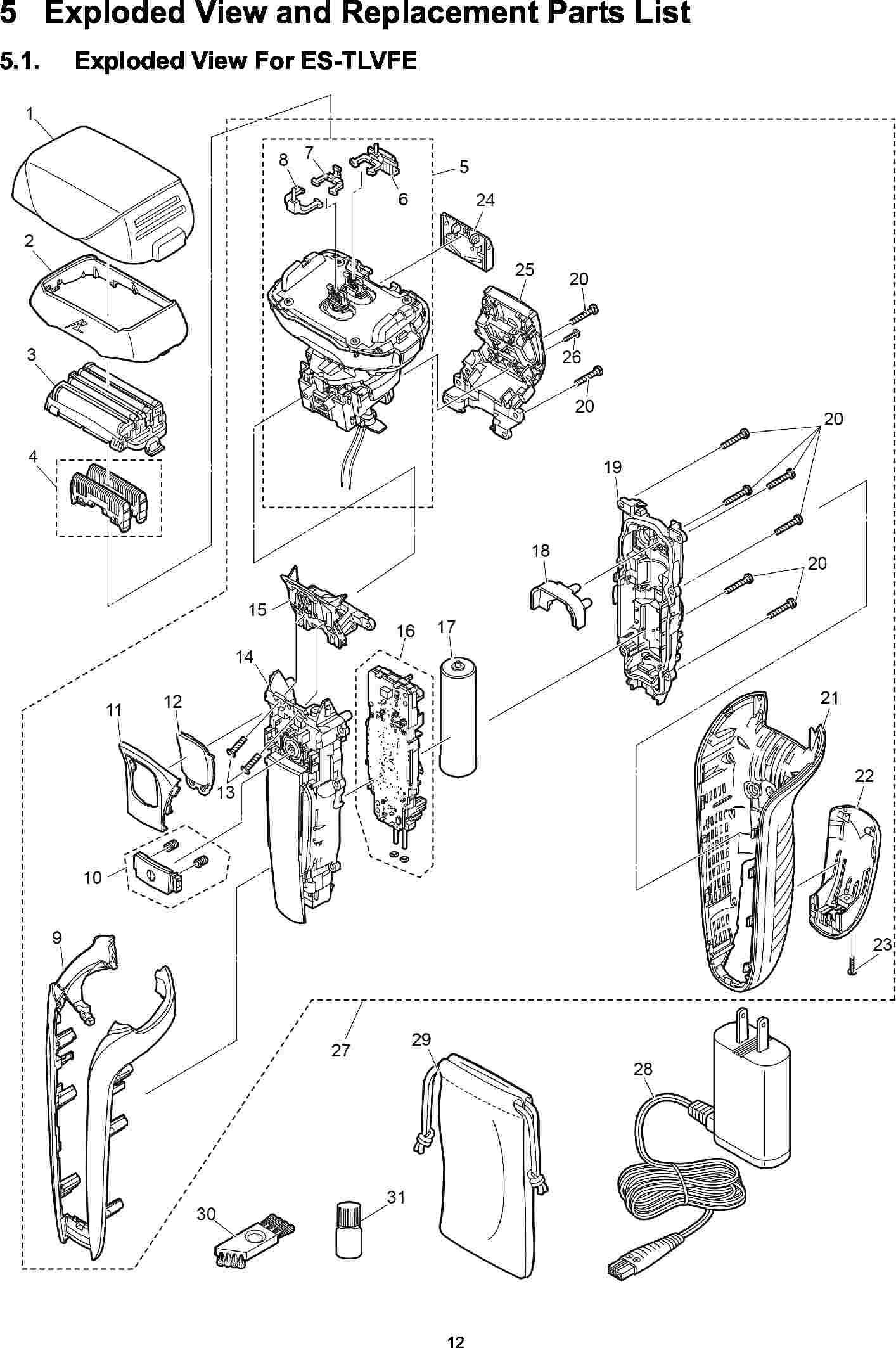 ES-TLVFE: Exploded View