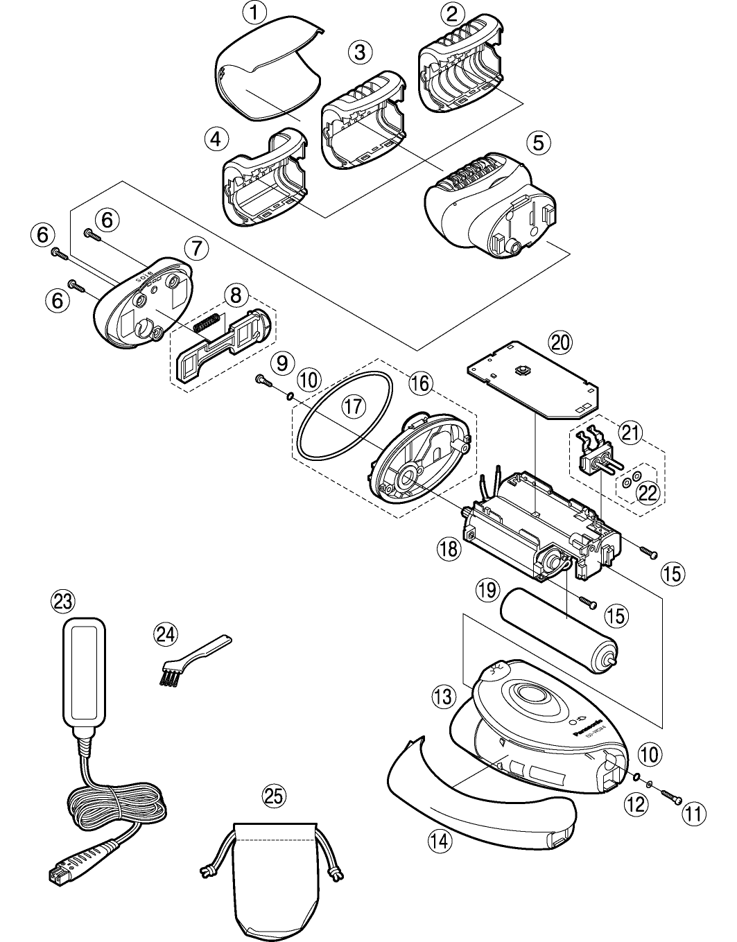 ES-WD24: Exploded View