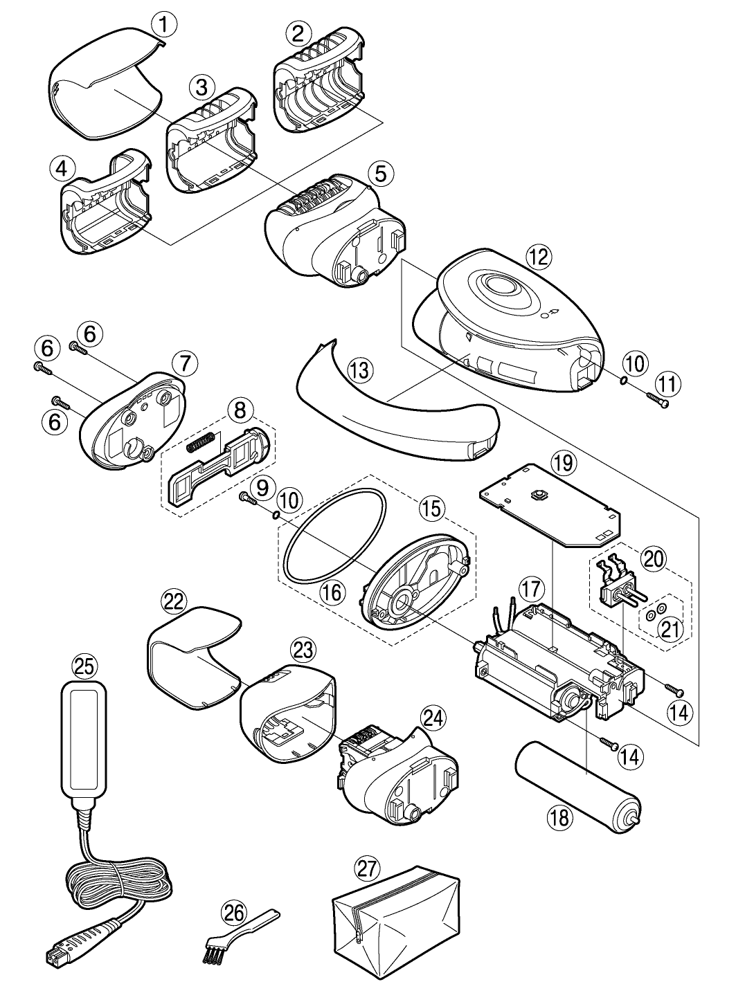 ES-WD60: Exploded View