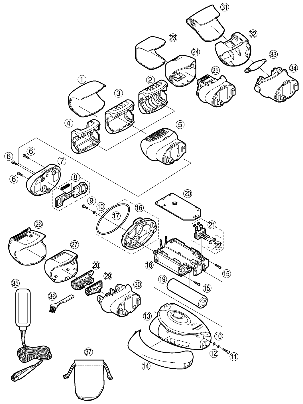 ES-WD94: Exploded View