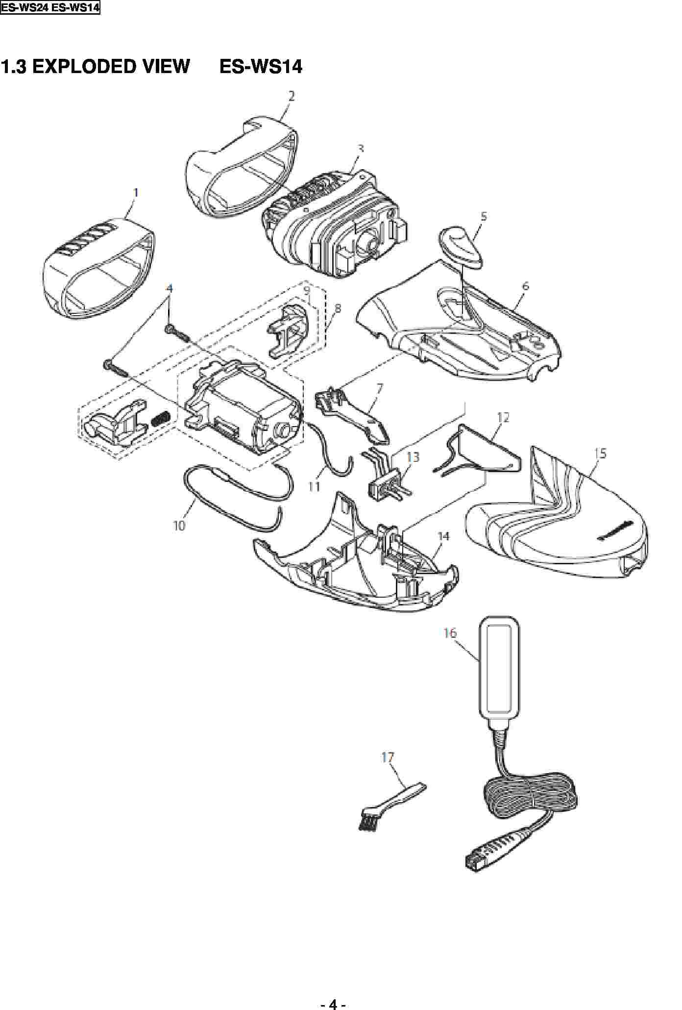 ES-WS14: Exploded View