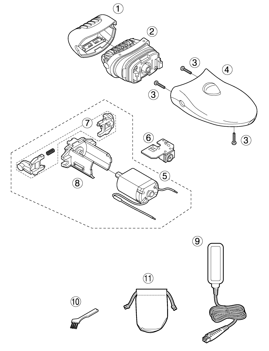 ES-WU10: Exploded View