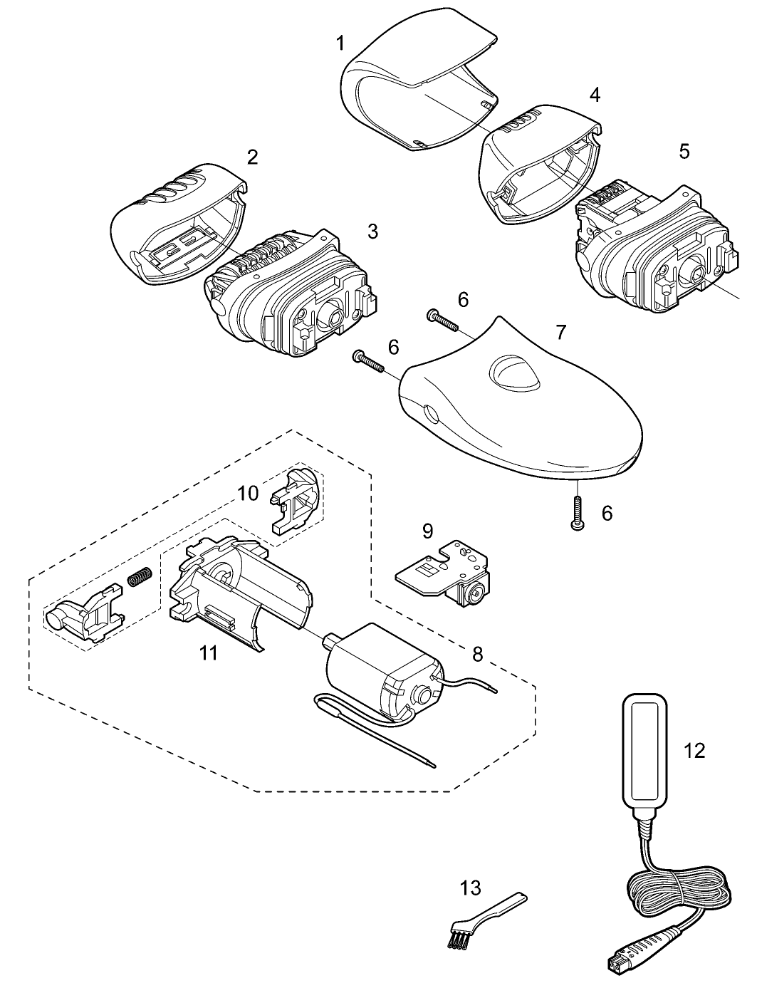 ES-WU31: Exploded View